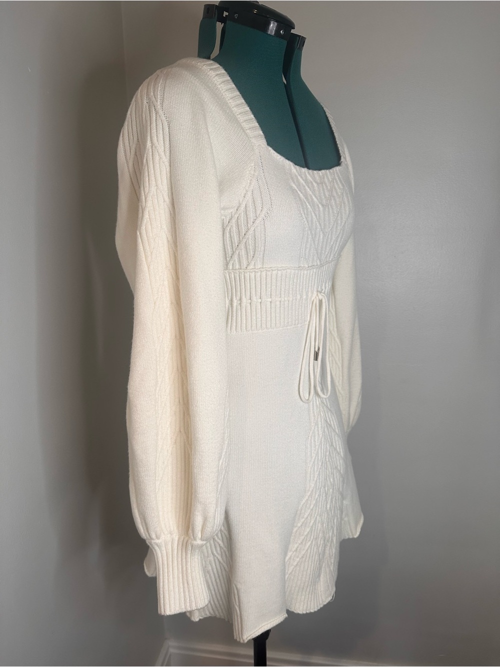 Free People Emmaline Sweater Dress medium - Picture 4 of 12